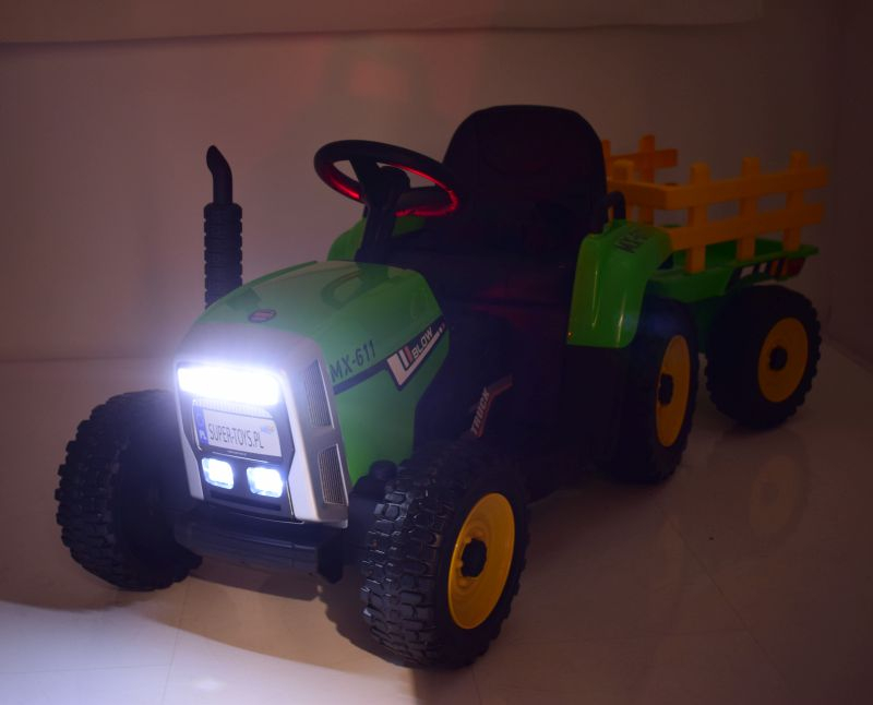JOKER elektromos traktor gyerekeknek utánfutóval